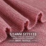 Acidproof Washable Recycled PET Yarn 1/14NM For Crochet Scarves