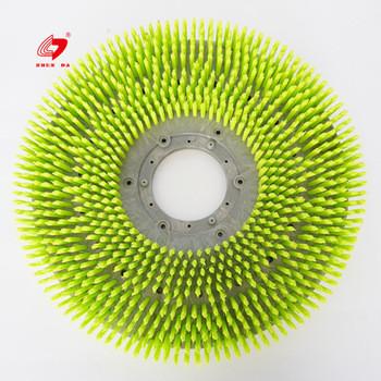 Cheap 15" Green Floor Scrubber Brush ISO For Floor Buffers for sale