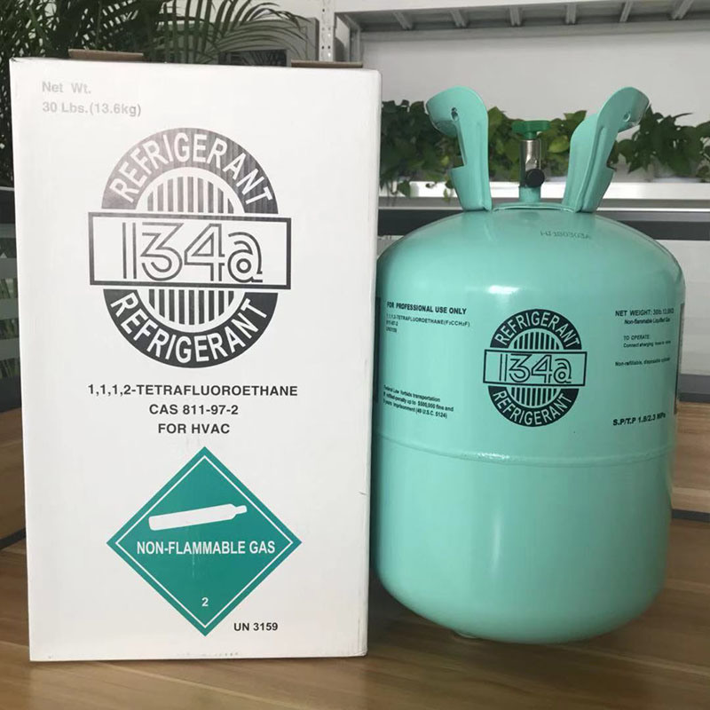Recyclable Cylinder Wholesale R134A Air Conditioner Use Refrigerant Gas