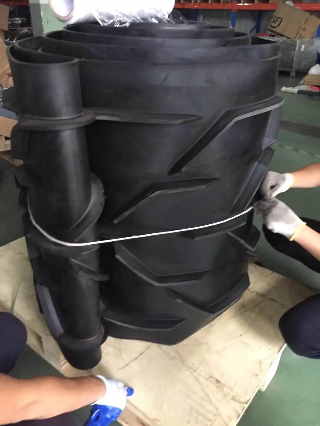 W1500 W1900 W2000 57482 Material Conveyor Belt XCMG CM2000 BG2000G Discharge Belt For Road Milling Machine