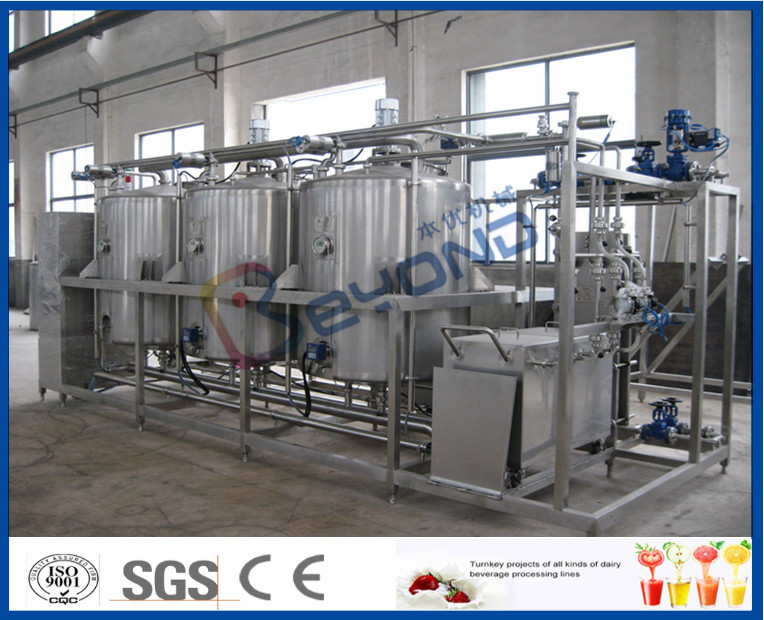 Stainless Steel Clean In Place CIP Cleaning Machine Automatic Station