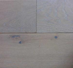 Quality white stained oak engineered wood flooring with brush finishing wholesale