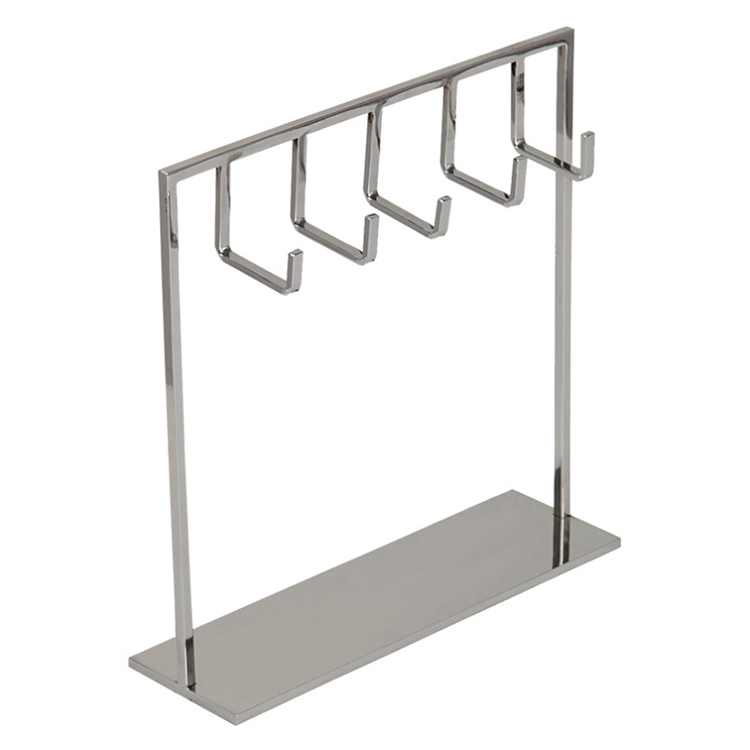 Stainless Steel Bracelet Rack Stand Jewelry Holder Necklace Display Rack