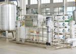 Silver Industrial Reverse Osmosis Water Filter System For Beverage Or Food