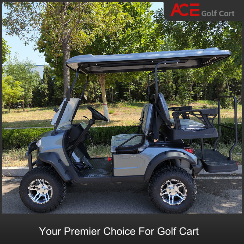Street Legal 4 Seater 48V Club Car Steel Frame Utility Golf Buggy