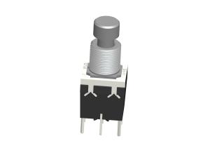 Quality Round Black Potentiometer Grips 6mm Shaft Diameter wholesale