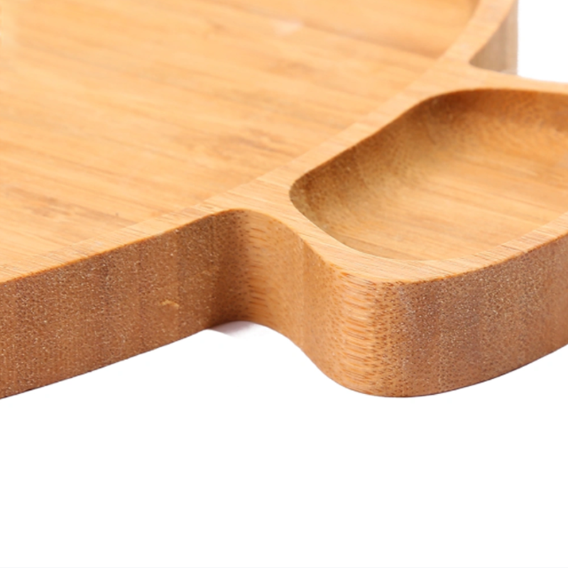 Customized Designs Suction Plate for Toddlers Multifunctional Bamboo Baby Dinner Tray
