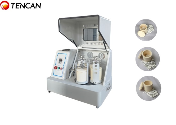 70-670rpm Square Type Planetary Ball Mill With 1.5L Jar Volume