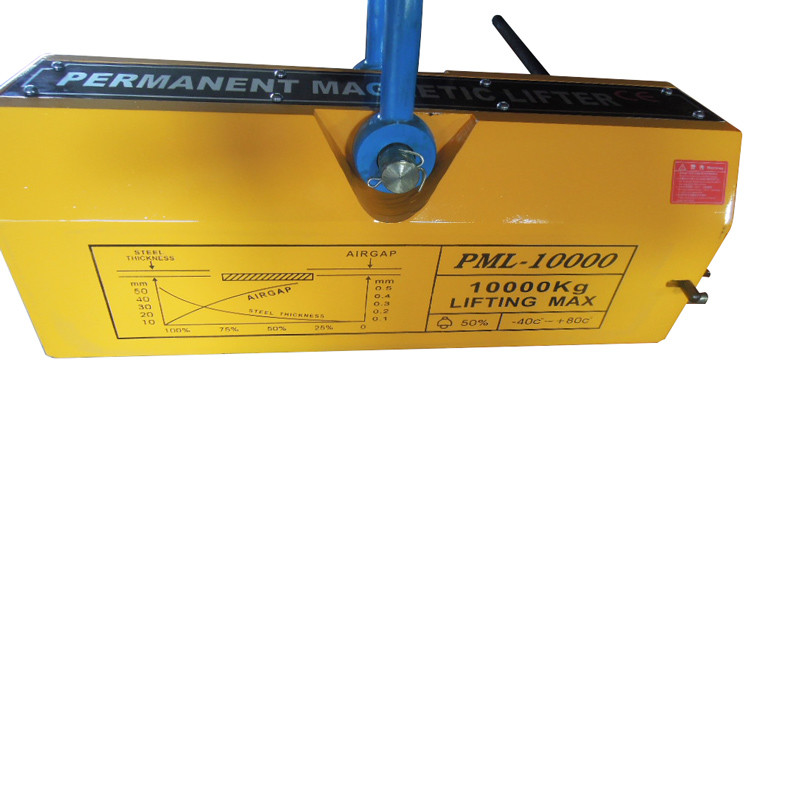 6000KG Standard Permanent Magnetic Lifting Clamp Magnetic Plate Lifter