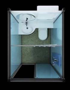 Quality all in one bathroom units Prefab Bathroom integrated bathroom suit/unit/room/cabin/set wholesale