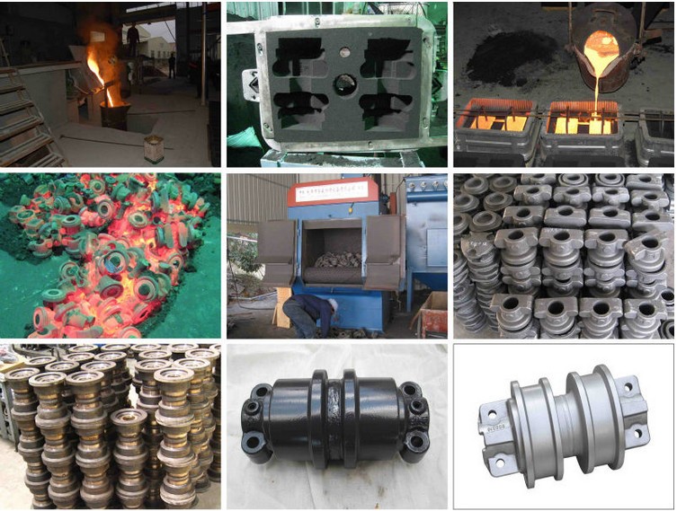 8KG Smooth Surface HRC 52 Excavator Top Roller