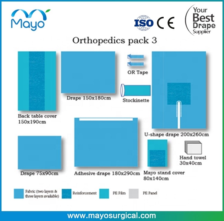 EO Sterile Disposable Surgical Orthopedic Pack from china manufacturer