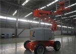 Independent Hydraulic Outriggters Electric Articulating Boom Lift High Strength
