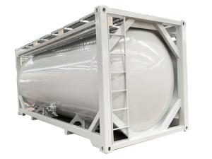 Quality 52CBM ISO Bulk Liquid Container 20 Feet Tank Container Transport For Coal Plaster wholesale