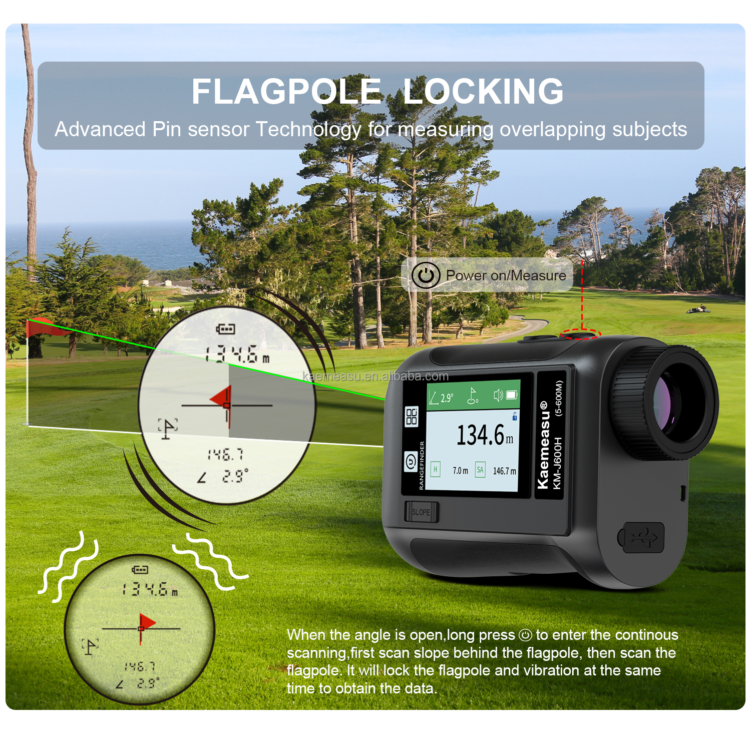 1500m Range Finder Monocular Telescope Hunting Rangefinder Golf Distance Meter Laser Distance Meter Golf Rangefinders