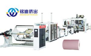 Quality 0.15-1.2mm Plastic PETG PET Sheet Extruder Machine for Furniture Decorative Film wholesale