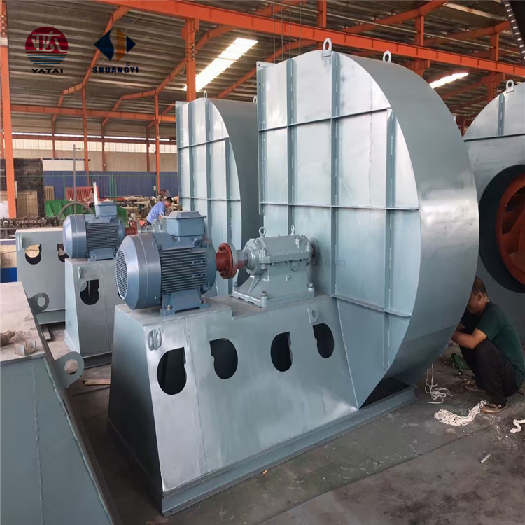 High Pressure Centrifugal Fan for Industrial Ventilation FRP/Steel Material Air Flow