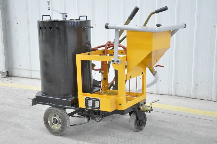 Thermoplastic Road Marking Machine- 100- 500mm Width Line 3-10m/min Marking Speed Version Thermoplastic