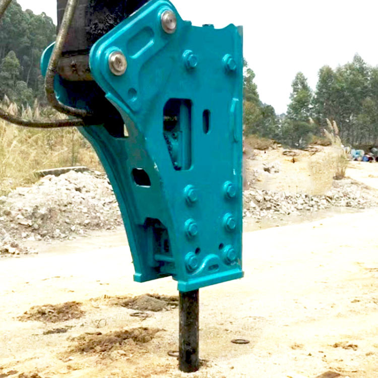 Concrete Hydraulic Rock Breaker Silence For 13 Ton Excavator