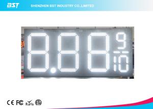 Quality 24 Inch Outdoor Led Gas Price Changer / Gas Station Price Sign Numbers wholesale