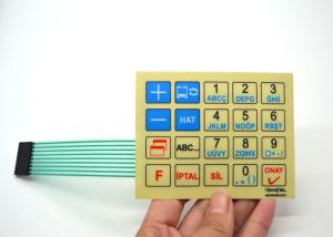 Quality Custom Made Metal Dome Membrane Switch With High Lead Wire Resistance wholesale