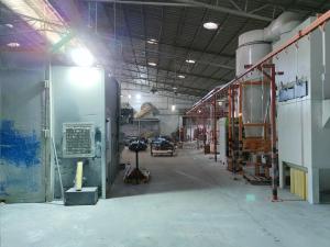Quality Automated Powder Coating Line By Quality Finishing For All Metal Parts wholesale