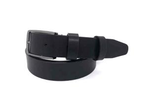 Quality Heavy Duty Mens Casual Brown Leather Belt With Classic Buckle 1 1/4“ Width wholesale