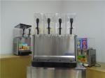 4 X12L Commercial Juice Dispenser Machine , Refrigerated Beverage Dispenser