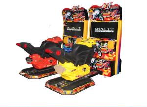 Quality Coin Operated 32 Inch Motorcycle Simulator Machine Hardware Body Material wholesale