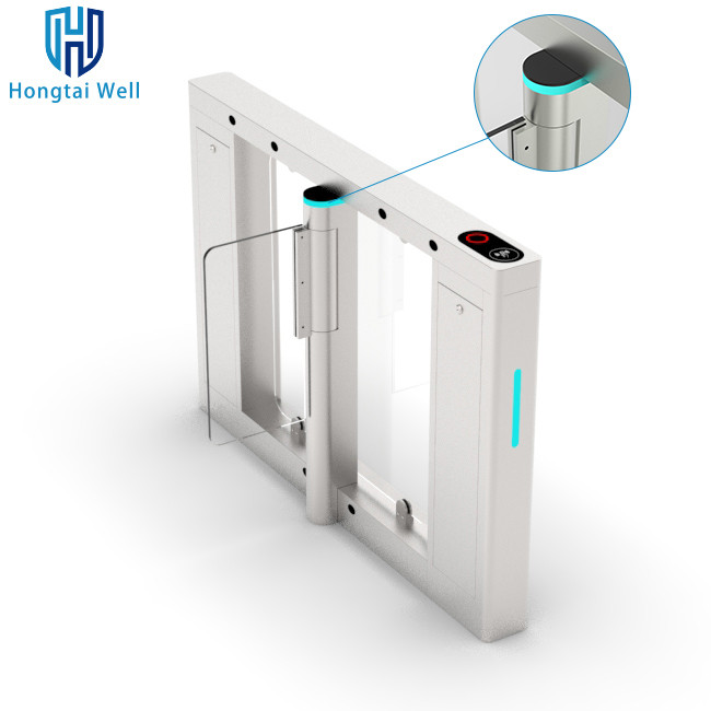 Slim Swing Speed Gate Turnstile Anti Shock ARM Control For Pedestrian