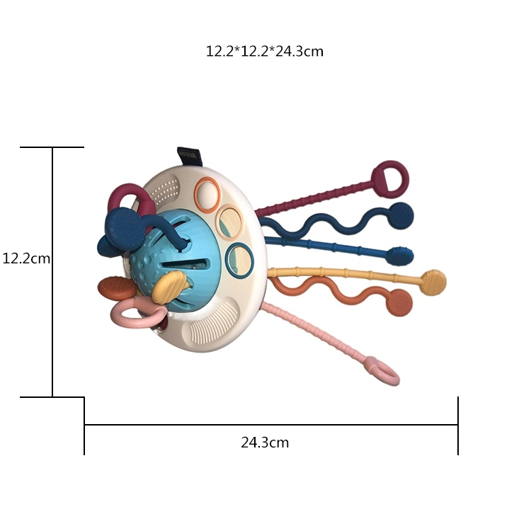 OEM Children'S Educational Toy BPA Free Silicone Sensory Teething Toys