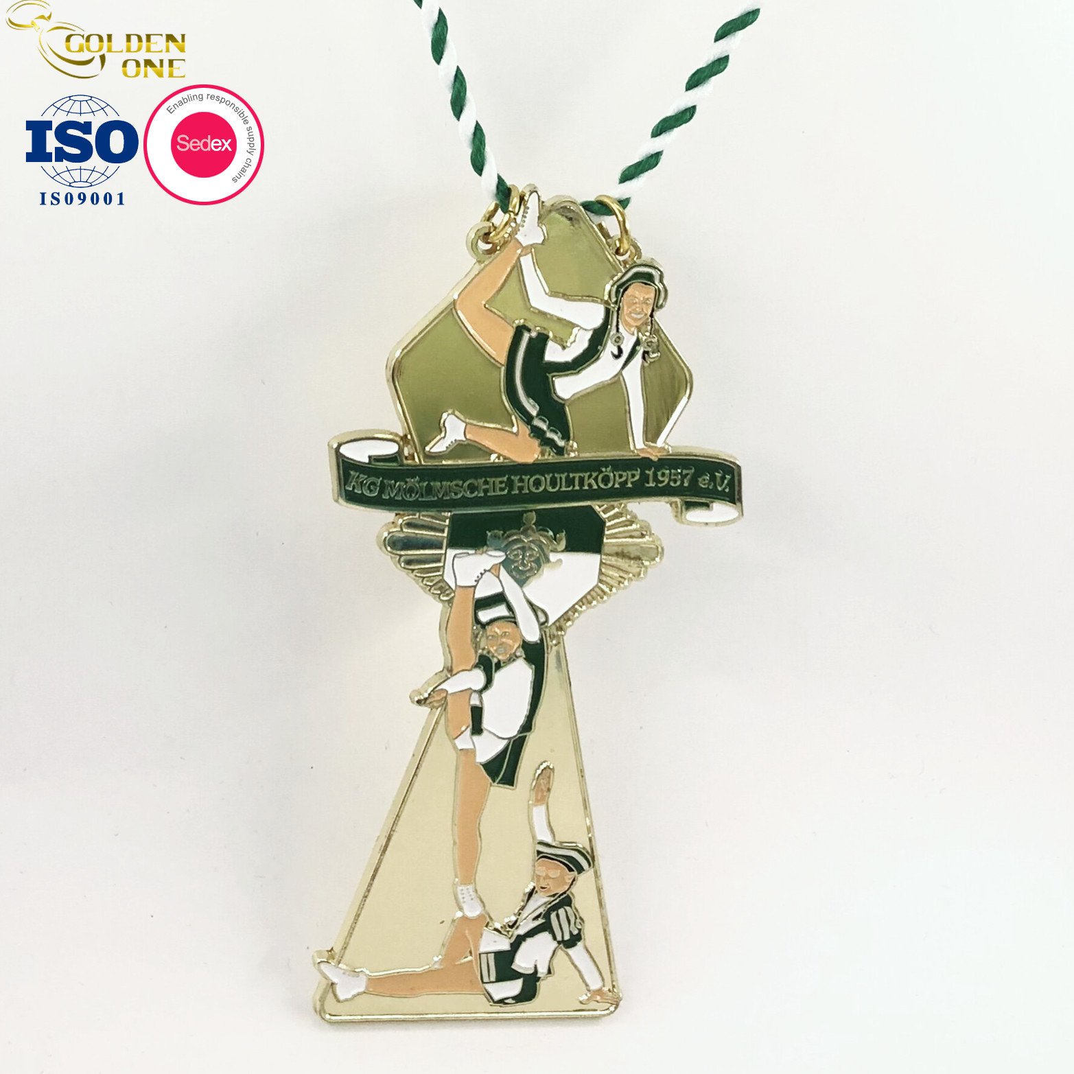 Free Sample Sport Custom Medal Personalized Fun Logo Carnival Christmas Catholic Religious Marathon Medals