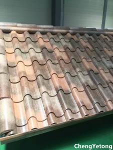 Quality 0.6mm Thickness Stone Coated Roofing Tiles Impact Resistance ≥9J For Building Material wholesale