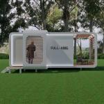 Premium Quality Outdoor Living Prefab Container House Apple Cabin Acoustic