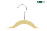 Betterall China Manufacture abs Velvet Plastic Clothes Hanger Betterall Apricot