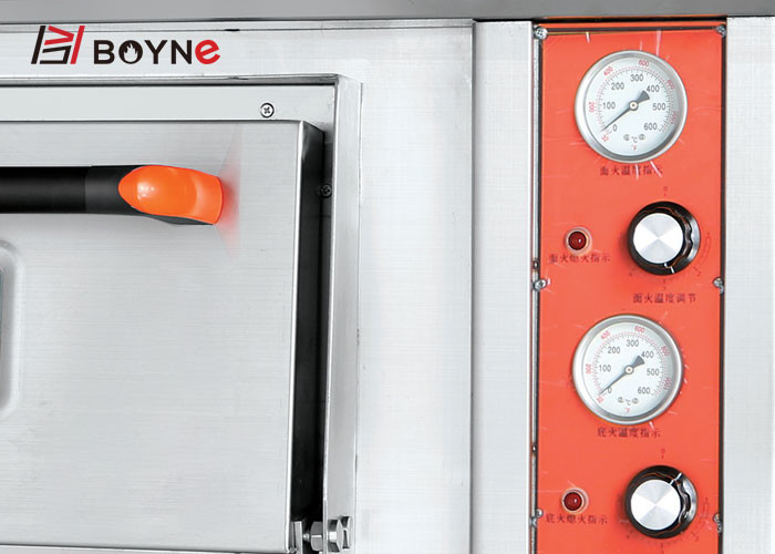 Gas Pizza Oven With Fast Heating Temperature Controlled Apply To Commerical Kitchen