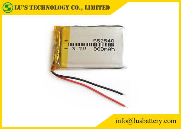 LP652540 3.7 V 800mah Lipo Battery Replacement Battery 3.7 V rechargeable