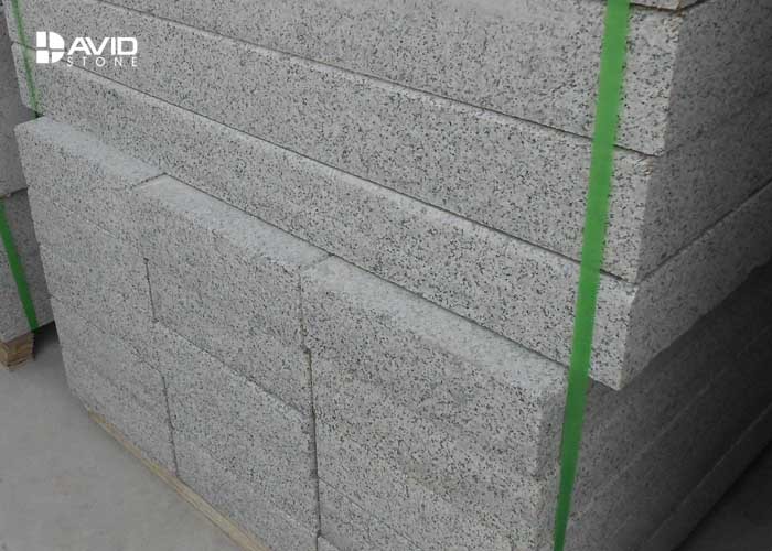 G654 Sesame Granite Paving Stones Flamed , Natural Granite Paving Slabs