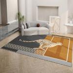 Rectangle Folding Bedroom Floor Carpets Morocco North European Light Luxury