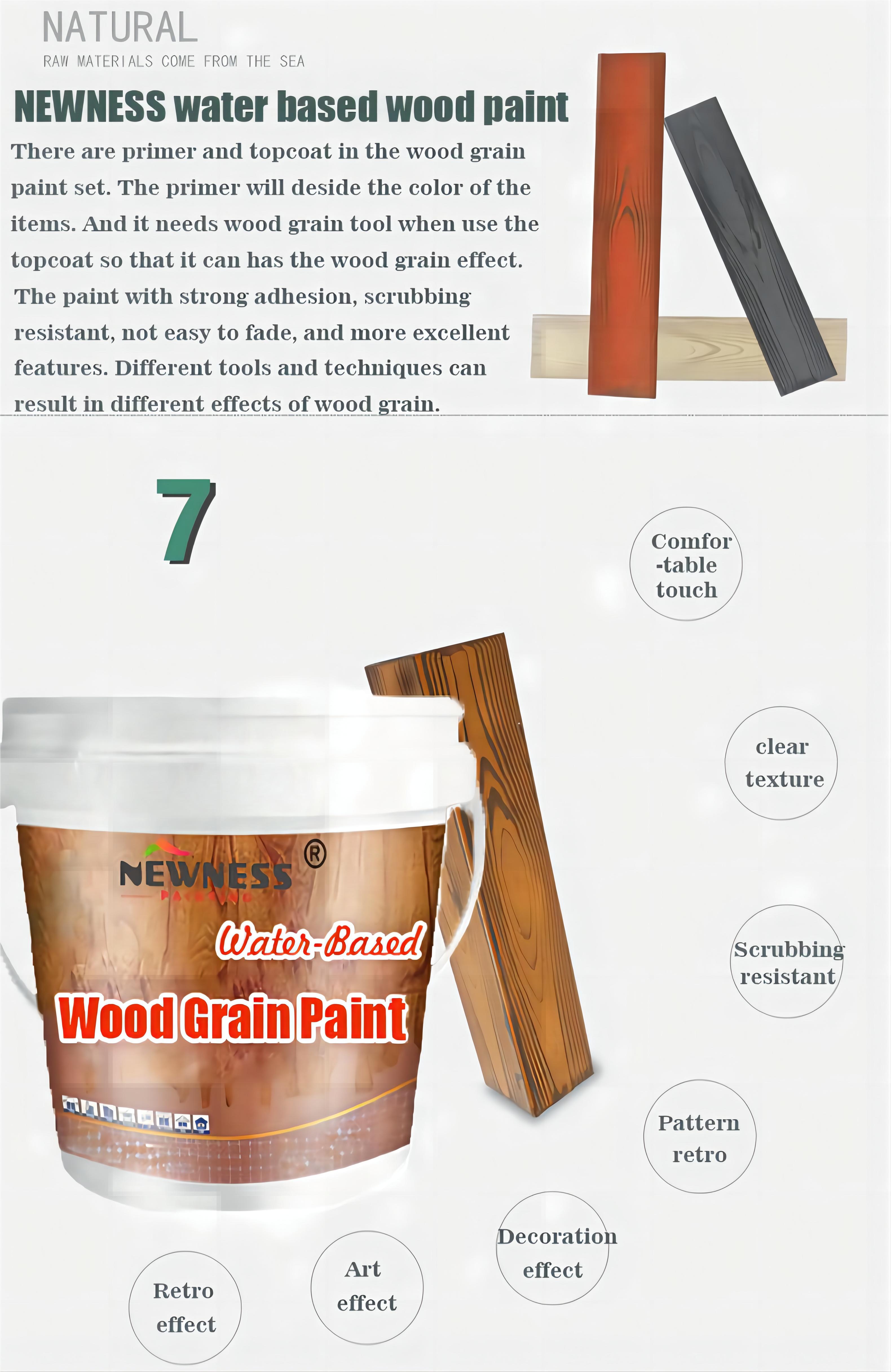 Wood Grain Effect Sublimation Film Electrostatic Powder Coating for Epoxy Base Spray