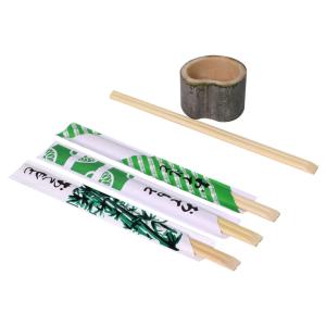 Quality Household Moso Bamboo Tensoge Bamboo Chopsticks Half Open Paper Sleeve wholesale