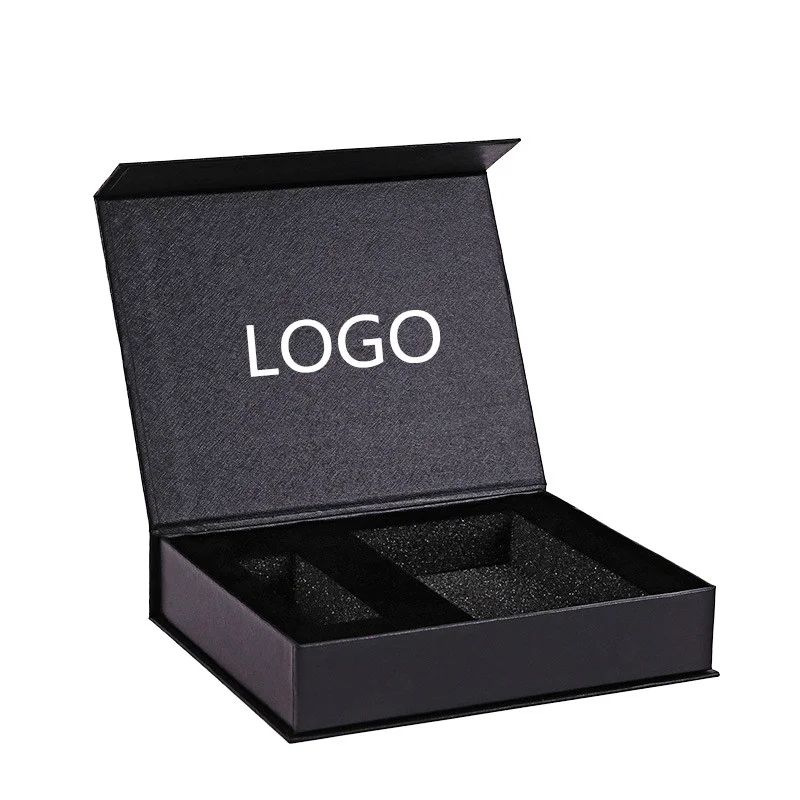 Custom Color Grey Board Magnetic Closure Gift Box Packaging Self Erecting For Beverage