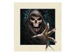 5D Effect PET 3D Lenticular Pictures Skull Image For Indoor Decoration