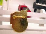 Decorations Zinc Alloy Metal Brooch Pin 5mm Thickness Colour filling