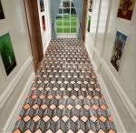 Coil Crystal Velvet Custom Commercial Floor Mat For Entrance Corridor Stairway