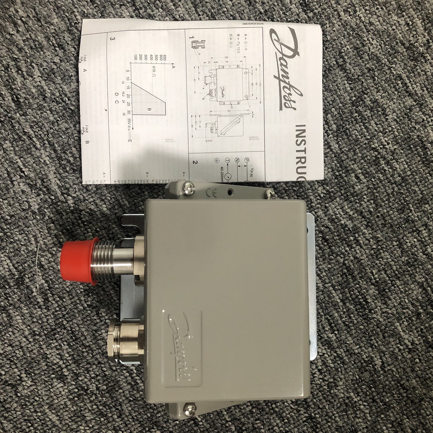 Danfoss EMP 2 Series Pressure Transmitters 084G2106 084G2107 084G2108 084G2109 084G2110 084G2111