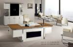 modern office boss leather table furniture/office boss leather desk
