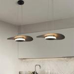 Modern Round Aluminum Led Pendant Lights For Living Room Dining Room LED