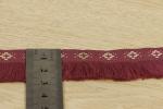Vintage Petite Geo Woven Tapes , Fringe Lace Trim OEKO TEX 100 Approved