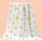 Four Layer Vivid Picture Patterned Cotton Gauze Fabric Health 40S